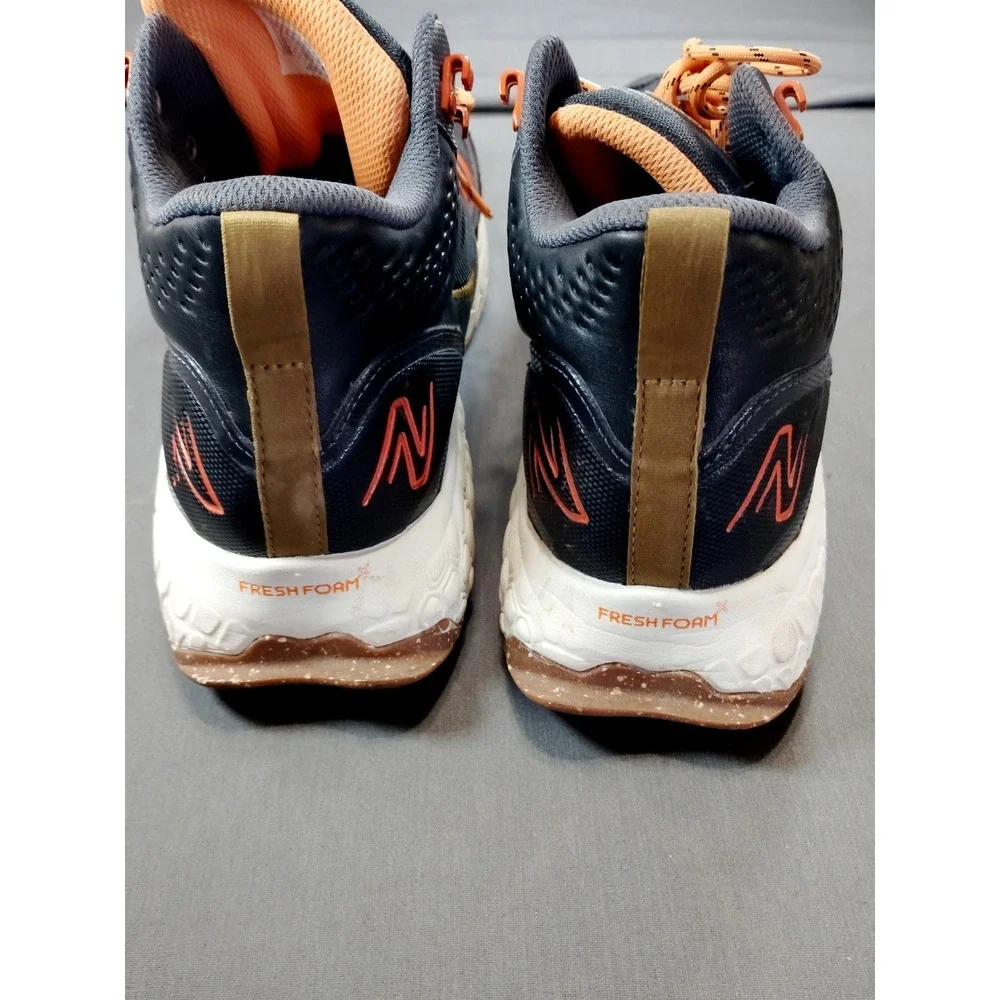 New Balance Fresh Foam X Hierro Mid Gore‑Tex Black Orange Trail‎ Shoes Men 12